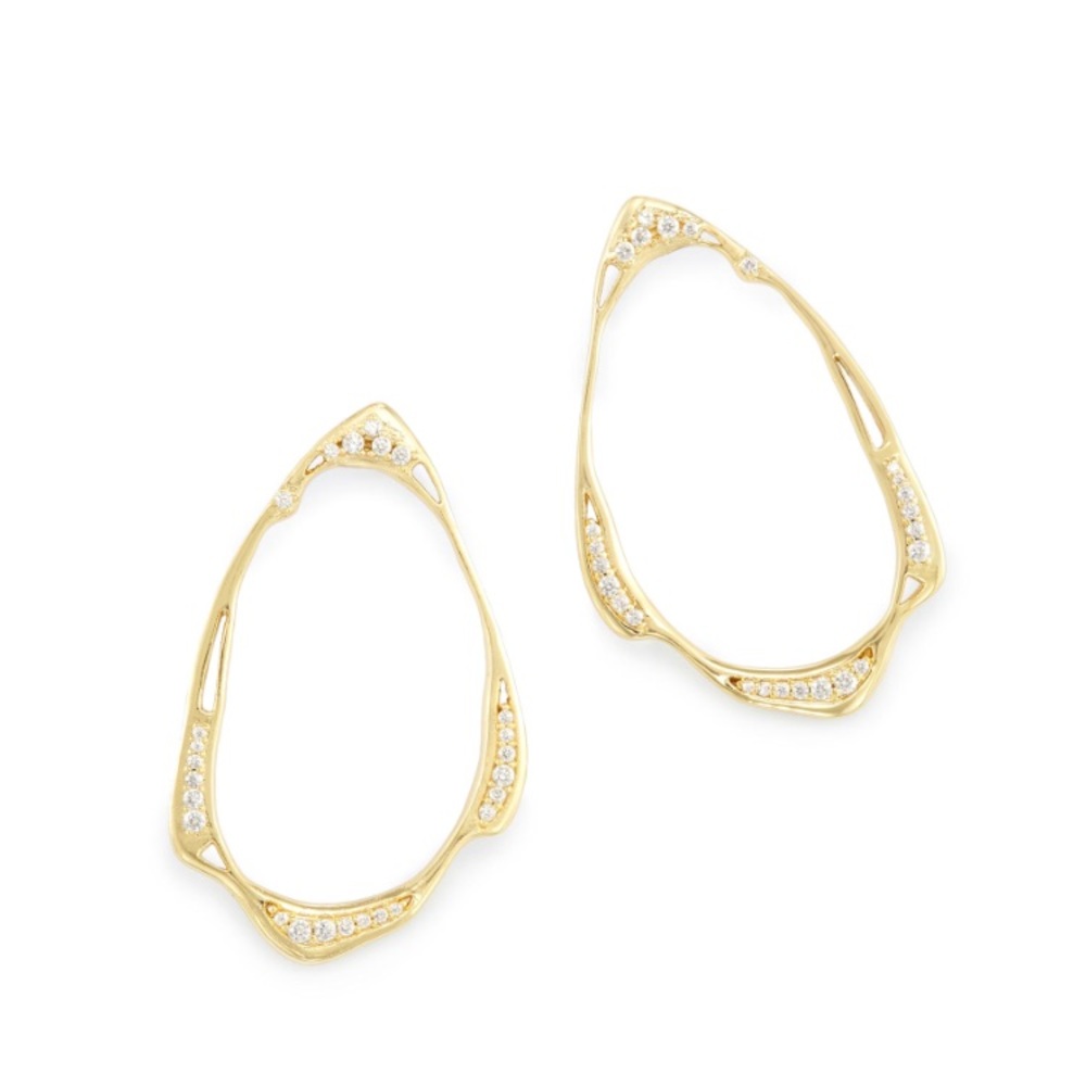 Kendra Scott gold earrings